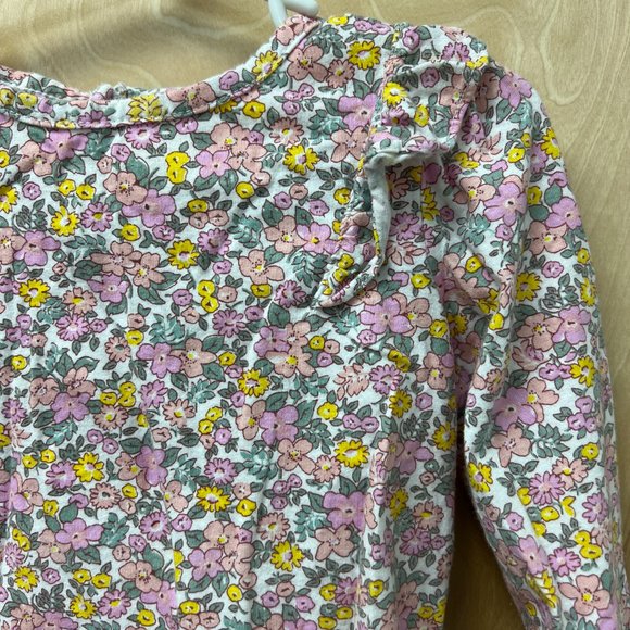 3T Girl's Floral Longsleeve T-Shirt (OshKosh B'gosh) - Picture 3 of 3